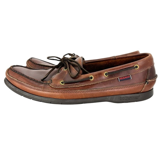 Sebago size 13 Portland Waxed Docksides - Picture 6 of 7